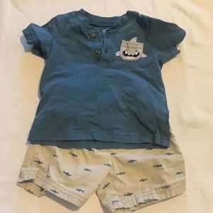Boys shark outfit